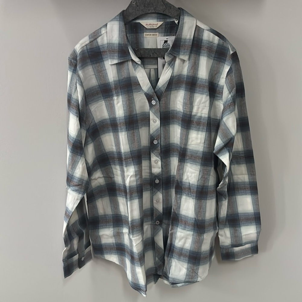 Weatherproof Blue Flannel